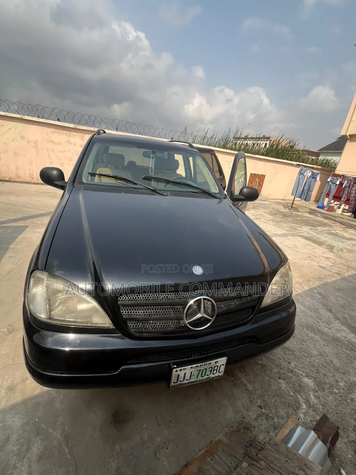 Mercedes-Benz M Class ML 320 1999 Black