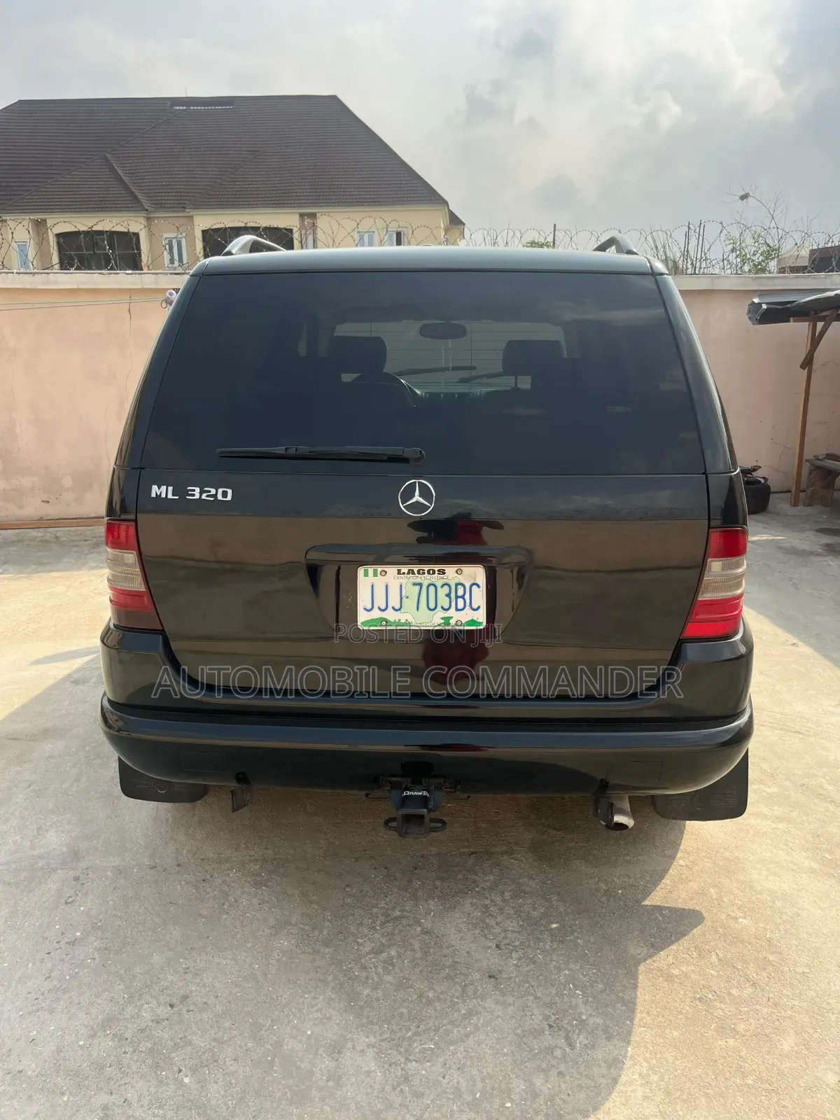 Mercedes-Benz M Class ML 320 1999 Black