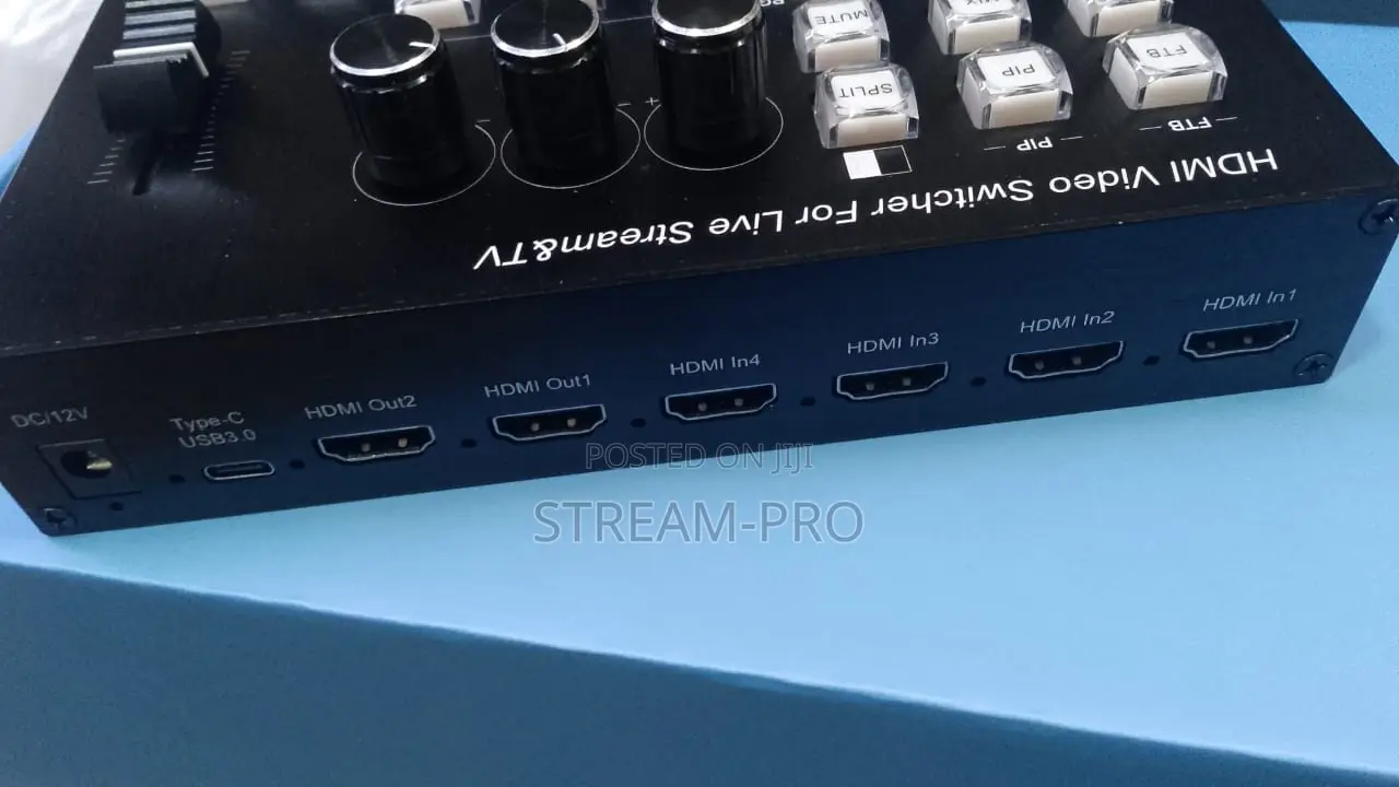Sofly 4 Channels Hdmi Professional Video Switcher With T-Ba