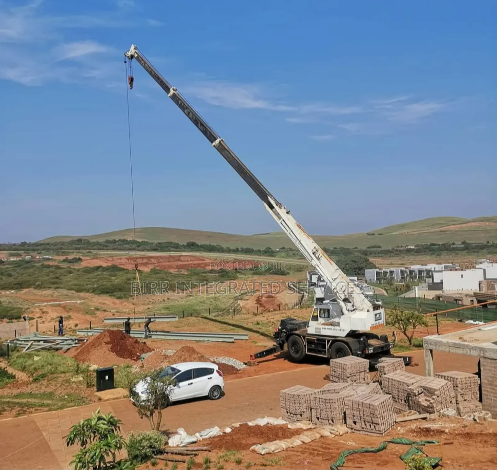 Crane, Hiab Rental, Heavy Duty Equipment