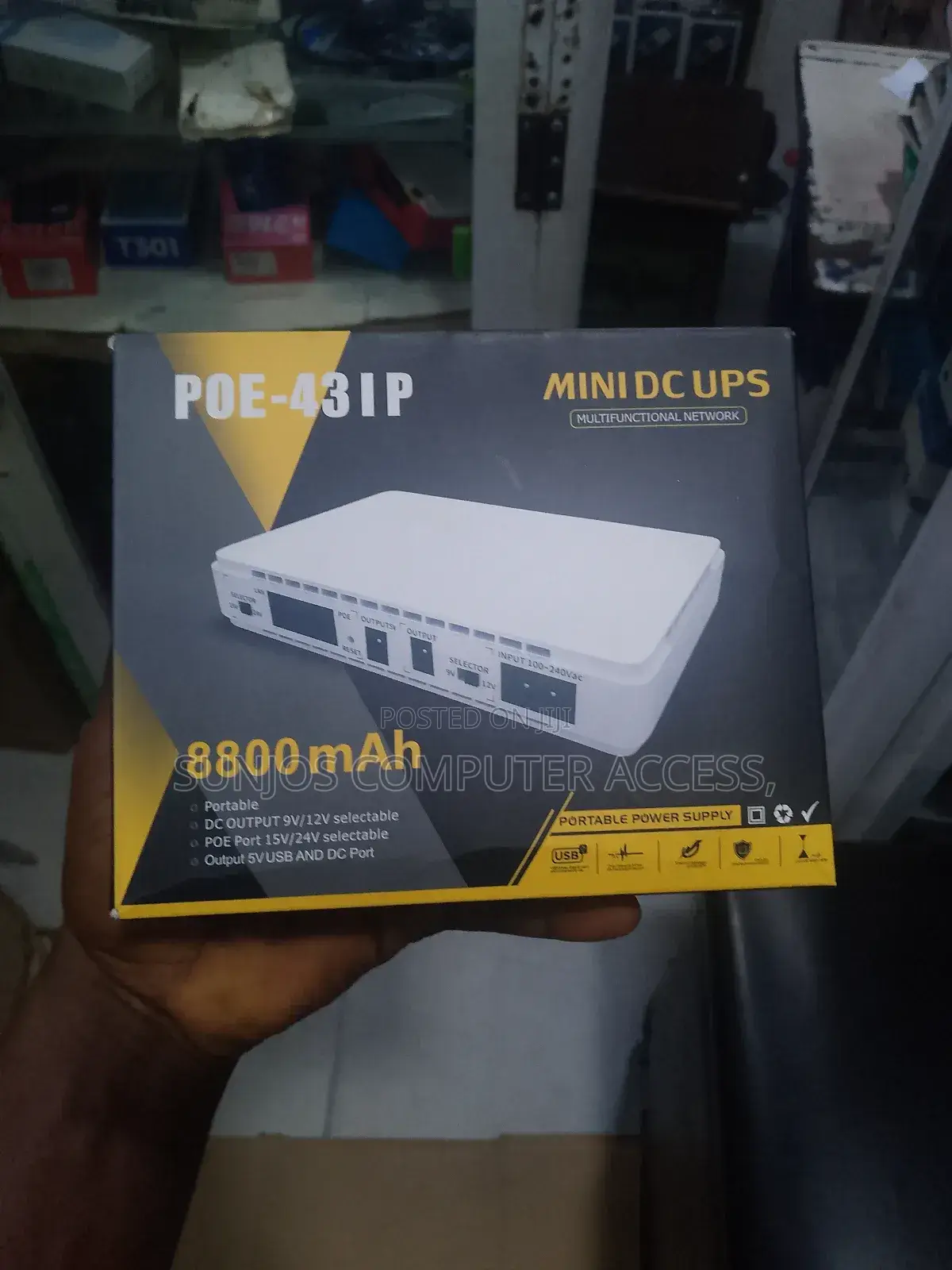 Mini Dc Ups Multifunctional Network 8800mah