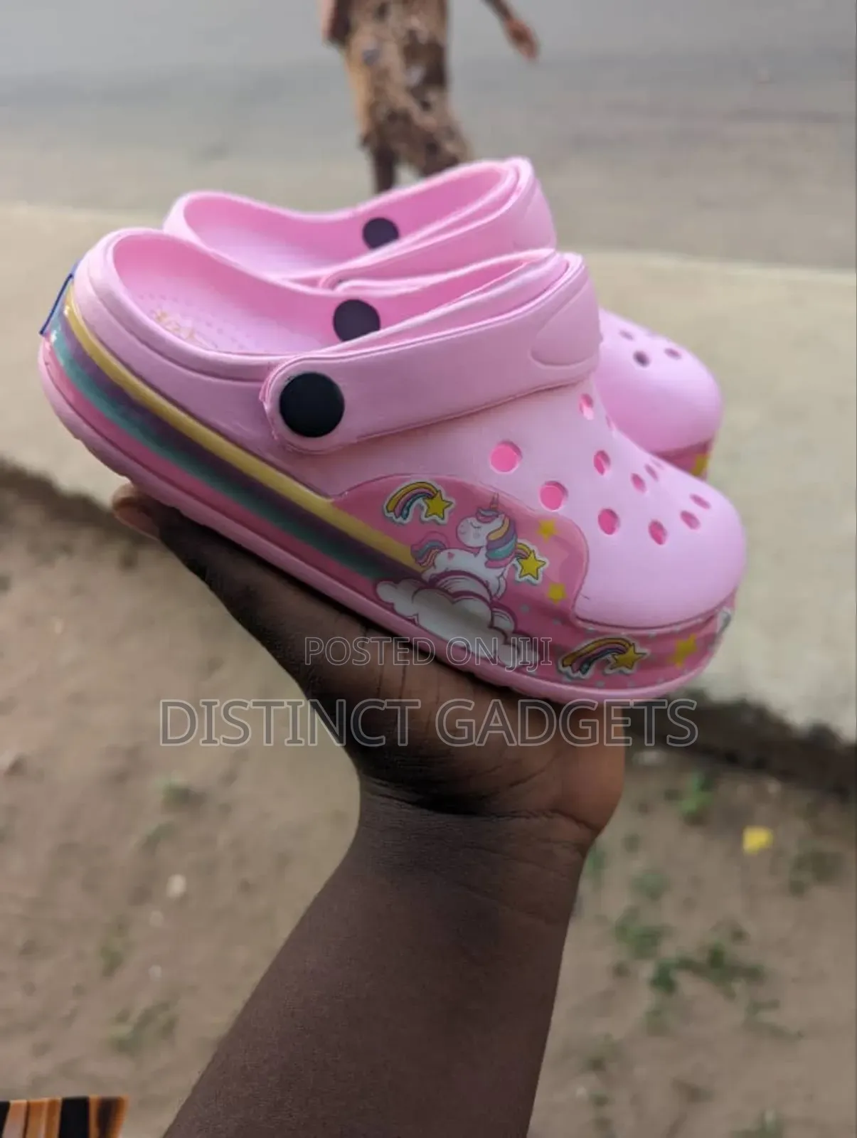 Baby Girl High Quality Lightning Croc