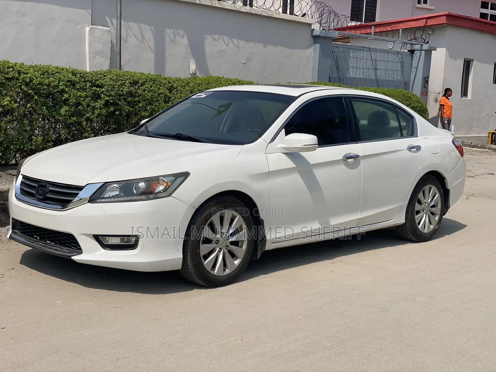 Honda Accord Sport 4dr Sedan (2.4L 4cyl CVT) 2014 White