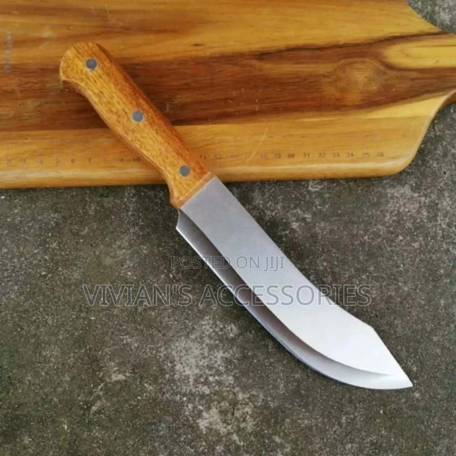 Quality Wooden Handle Chef Knife 