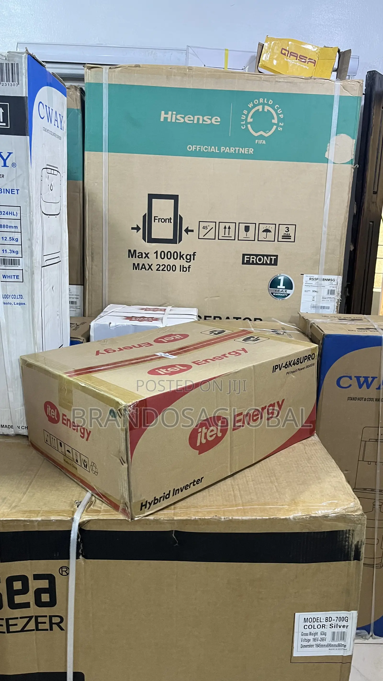 Itel Energy Hybrid Inverter(Ipv-6k48upro)Advanced Solarenergy Inverter