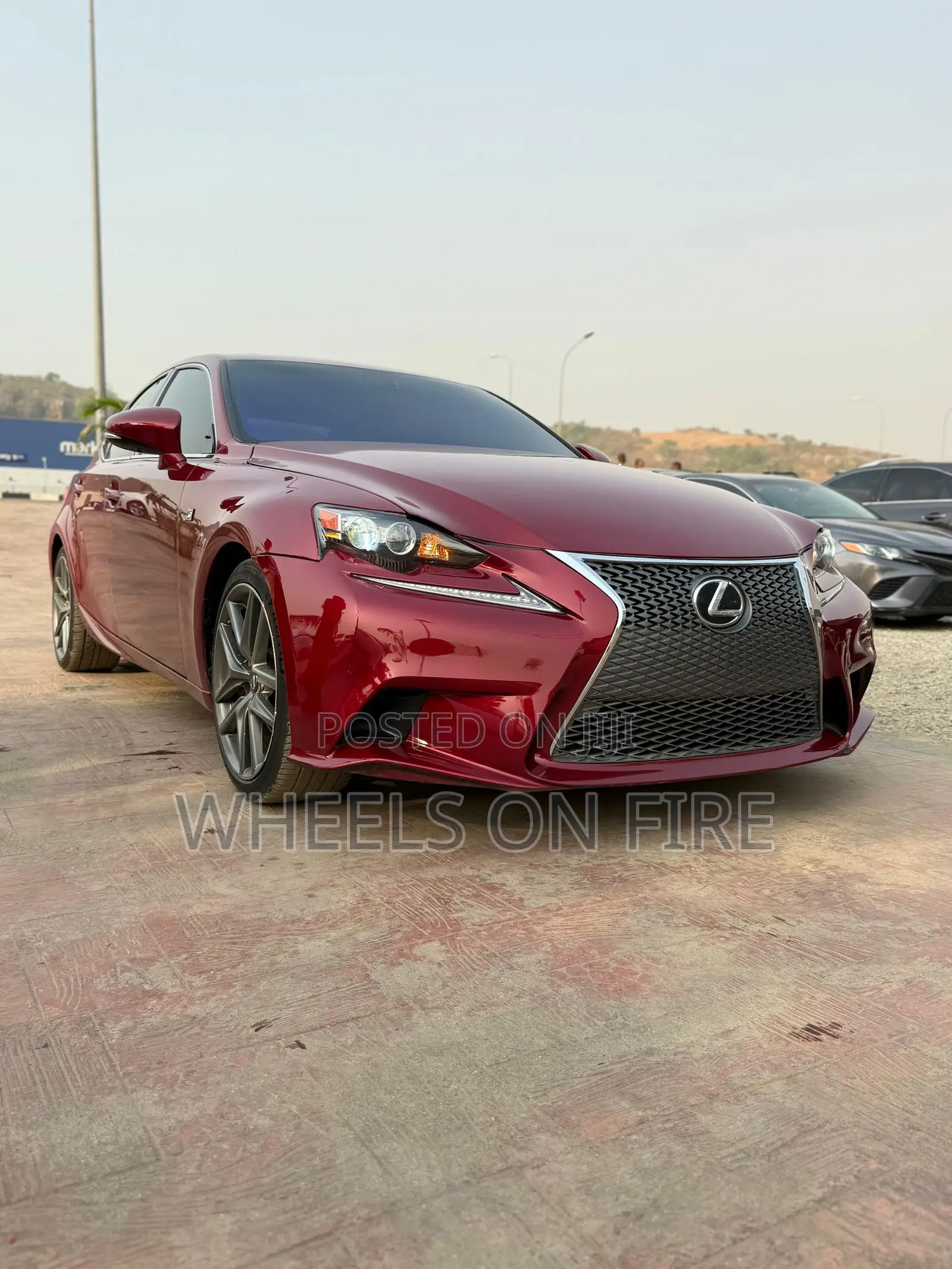 Lexus IS 2015 Red