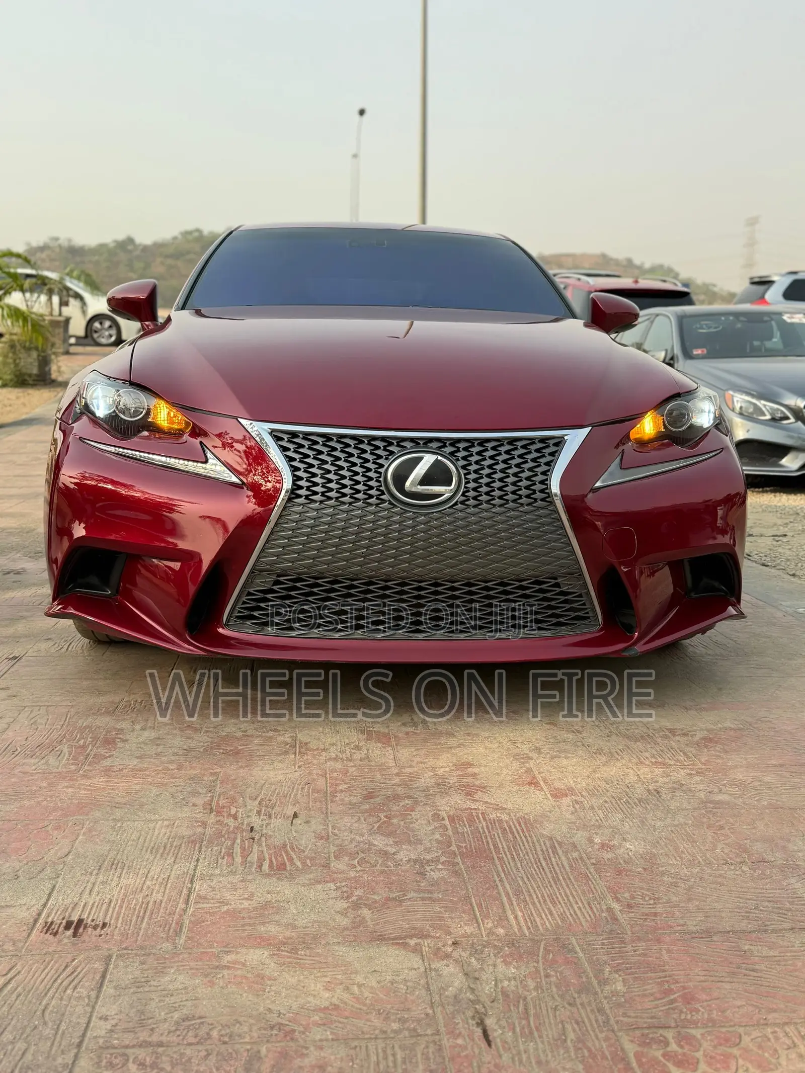 Lexus IS 2015 Red