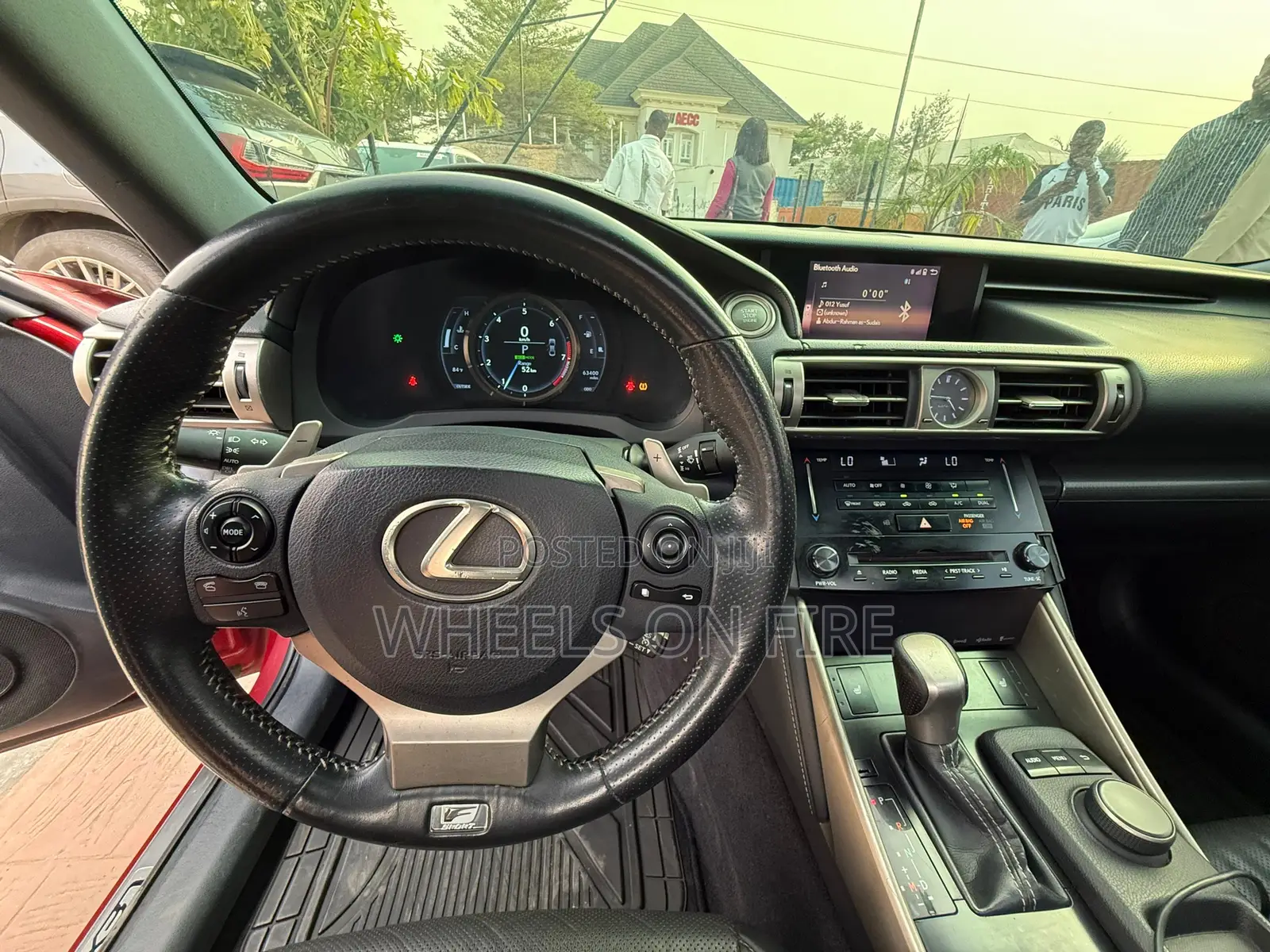 Lexus IS 2015 Red