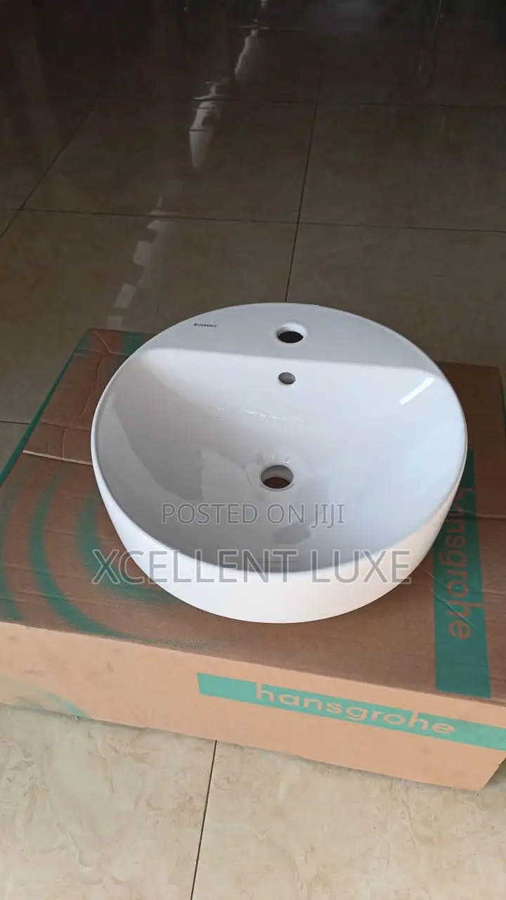 Geberit Variform Countertop Wash Hand Basin Round