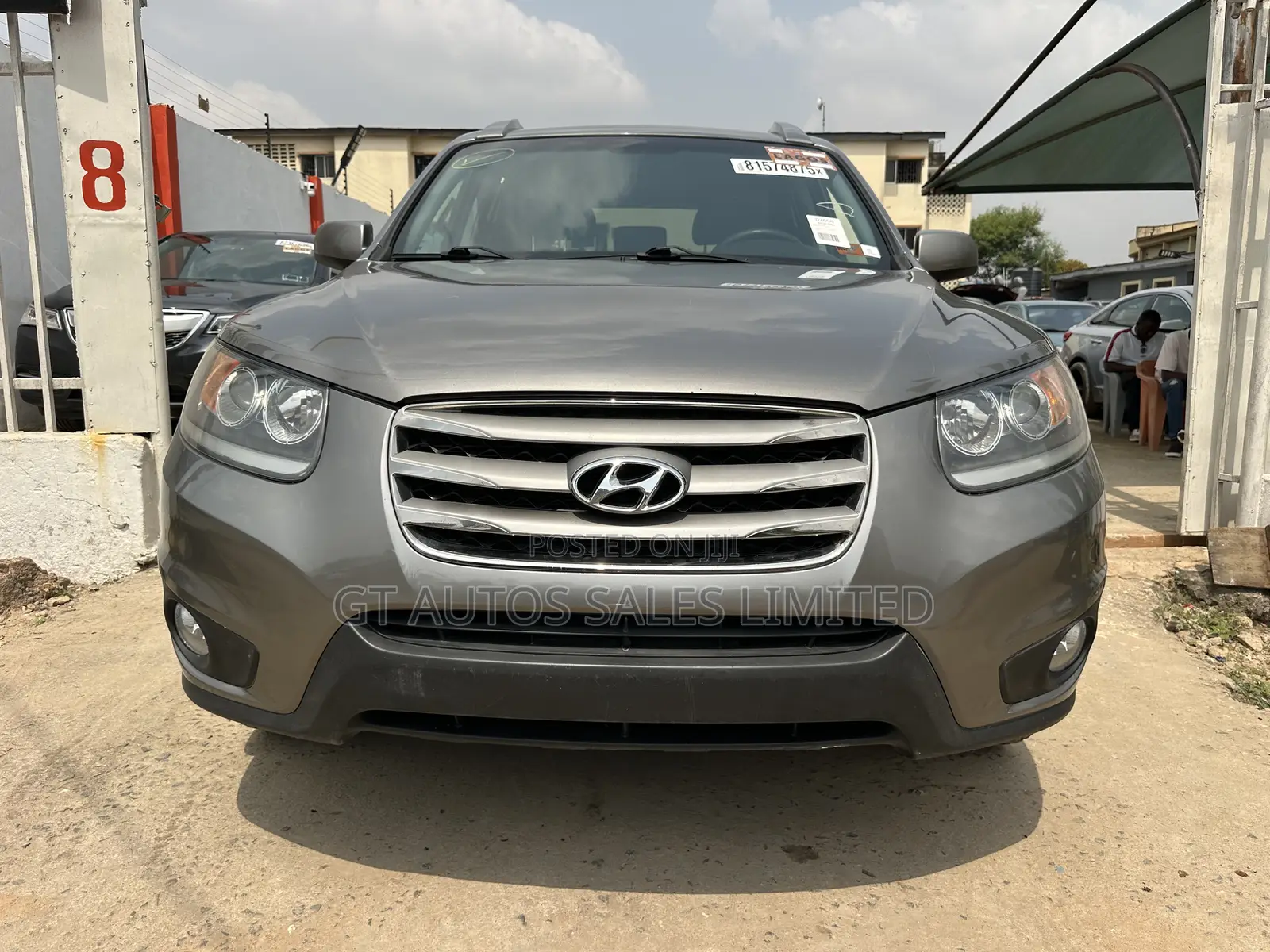 Hyundai Santa Fe Limited 2012 Gray