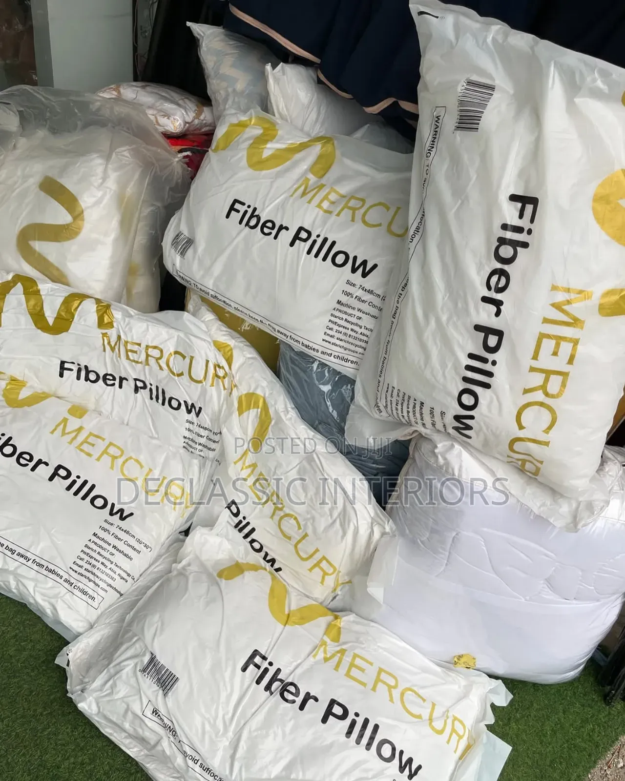 Mercury Fiber Hotel Pillow