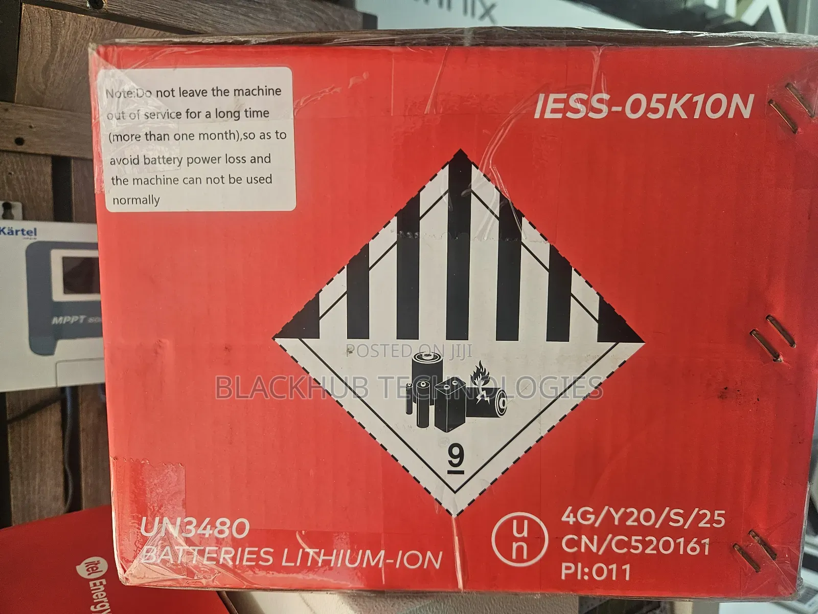 Itel All-in-One Ess Power Tank Iess-05k10n 500w/1000wh Lithium Battery
