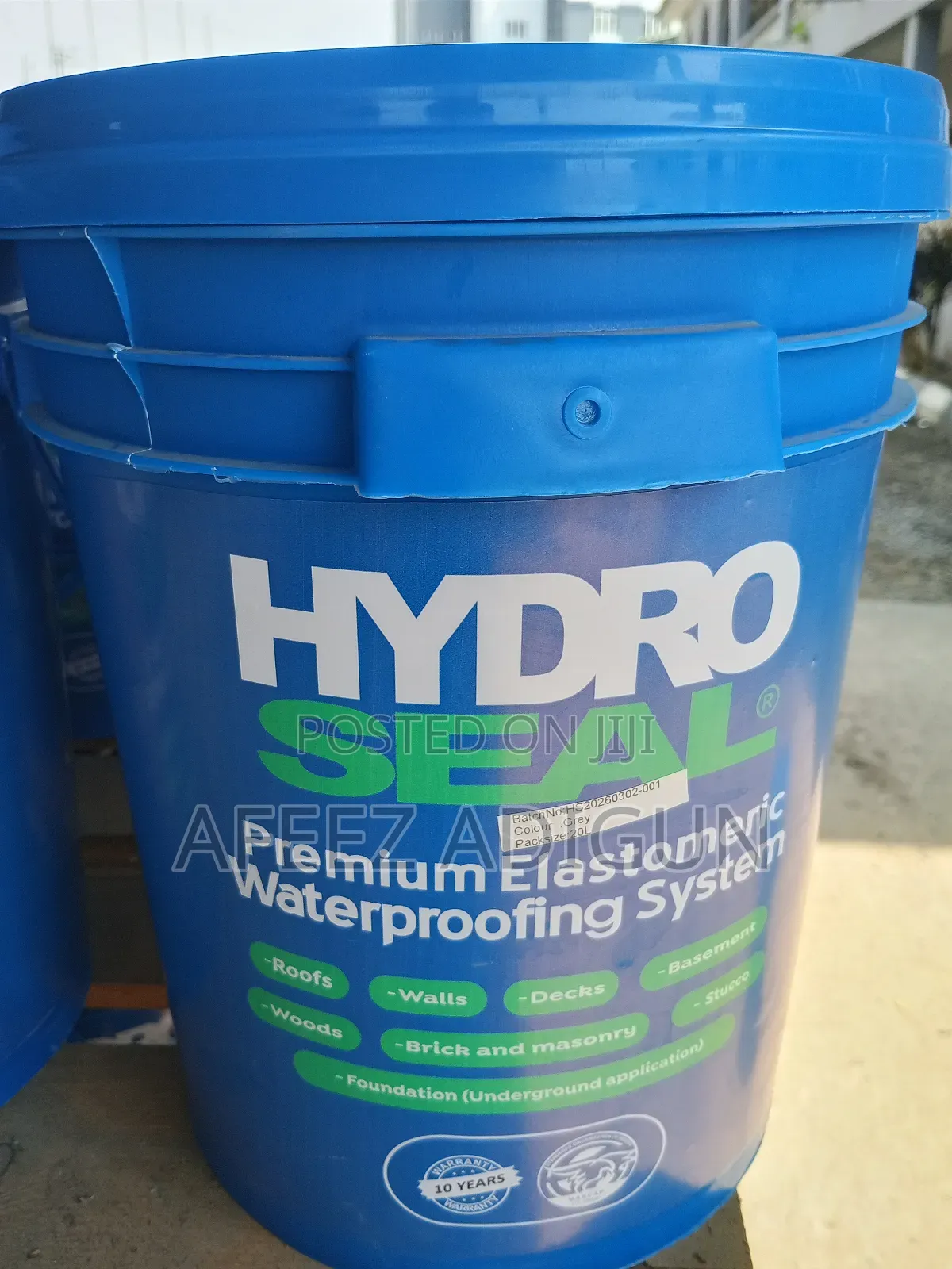 Plusworld Hydroseal (Fiber Reinforced Waterproof Protection) - 20l