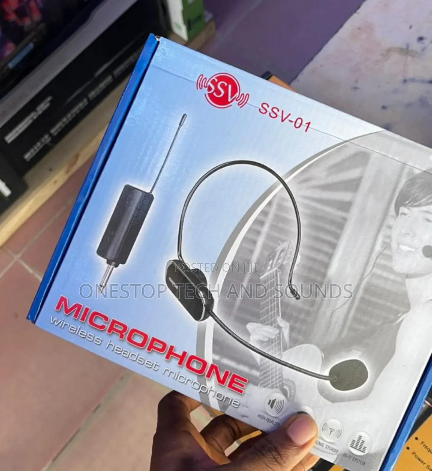 SSV-01 Wireless Headset Microphone - Brand New