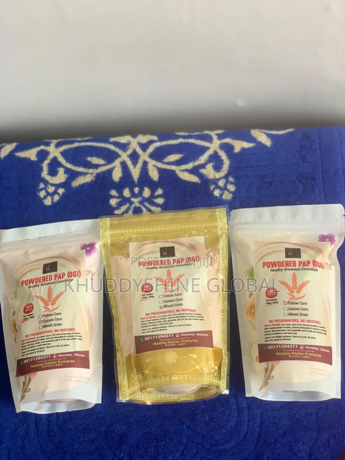 Mixed Grain Powdered Pap Available In Grains Too