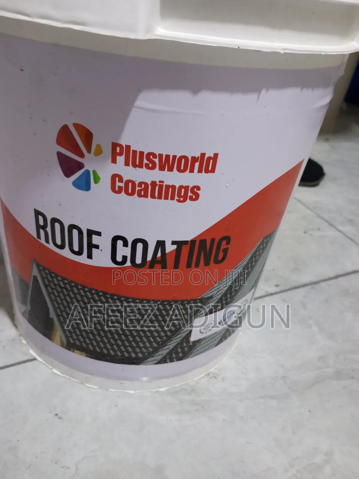 Plusworld Roof Coating (Flexible Waterproof Protection for Roofs) -20l