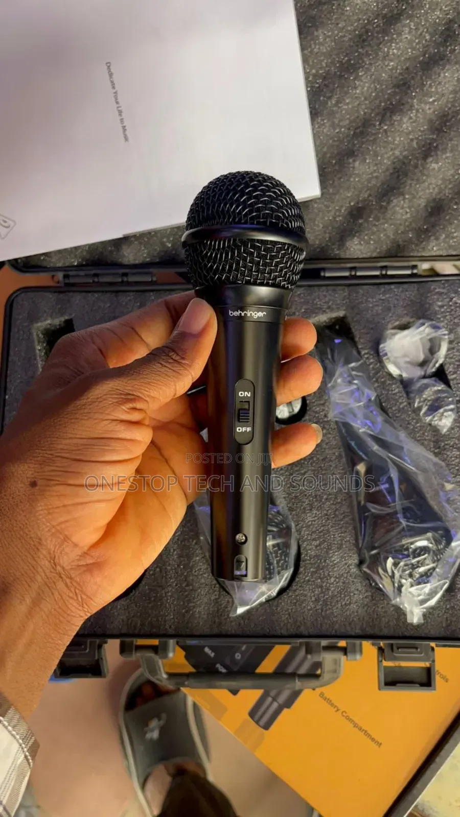 Behringer Ultravoice Xm1800s - Set of 3 Dynamic Microphones