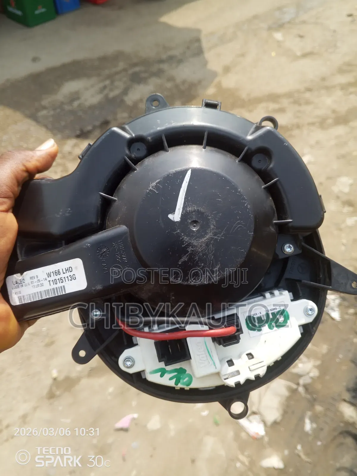 Ac Blower and Resistor for Ml 166 2014