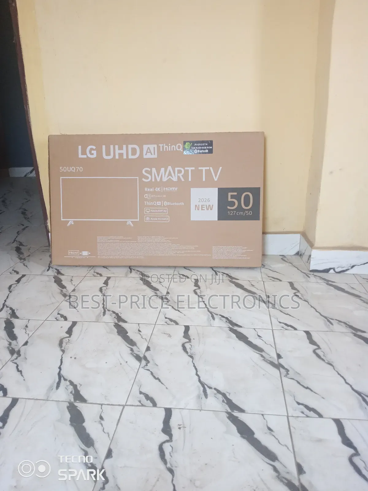 50 Inches Android Tv for Just 410 Kit