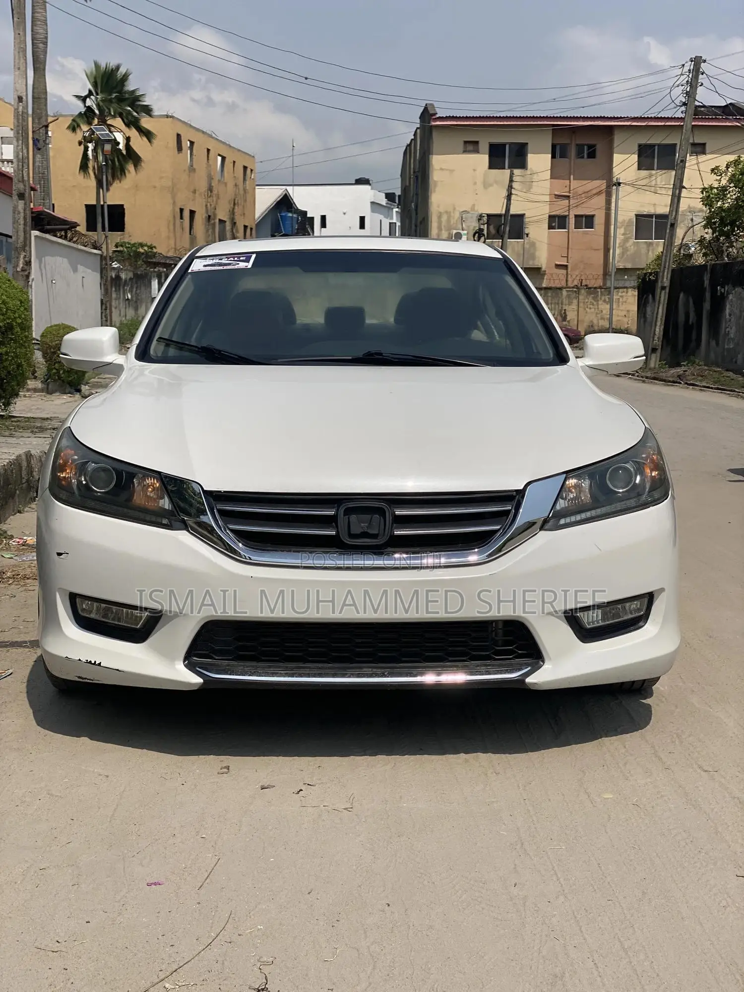Honda Accord Sport 4dr Sedan (2.4L 4cyl CVT) 2014 White