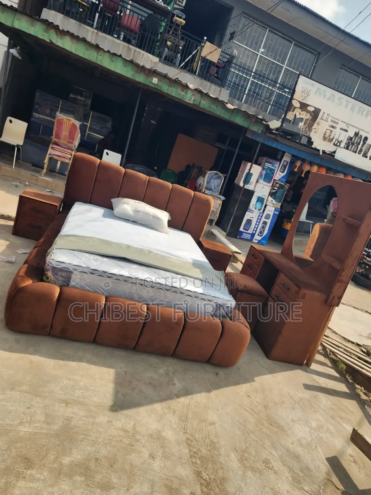 Exclusive 5by6 Bubble Bed Frame.