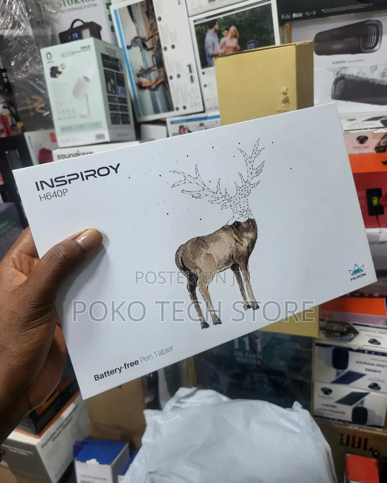 Huion Inspiroy H640p Graphics Drawing Tablet