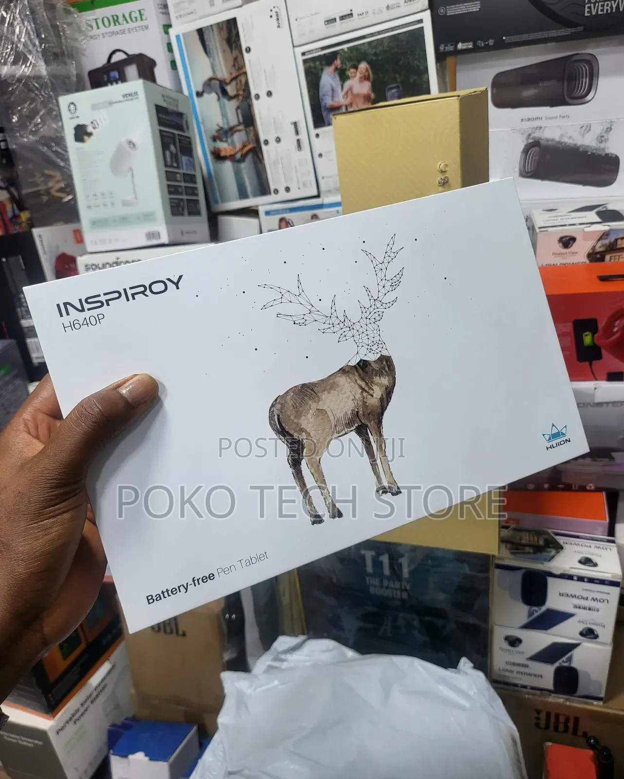 Huion Inspiroy H640p Graphics Drawing Tablet