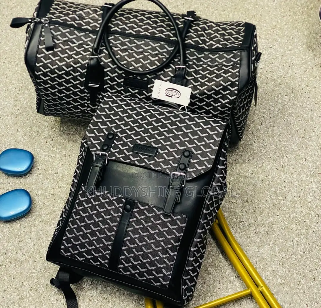 Goyard Combo Duffle Bag And Backpacks