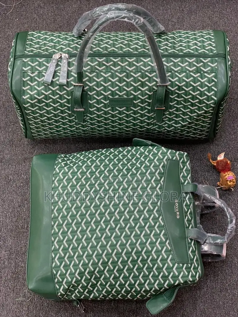 Goyard Combo Duffle Bag And Backpacks