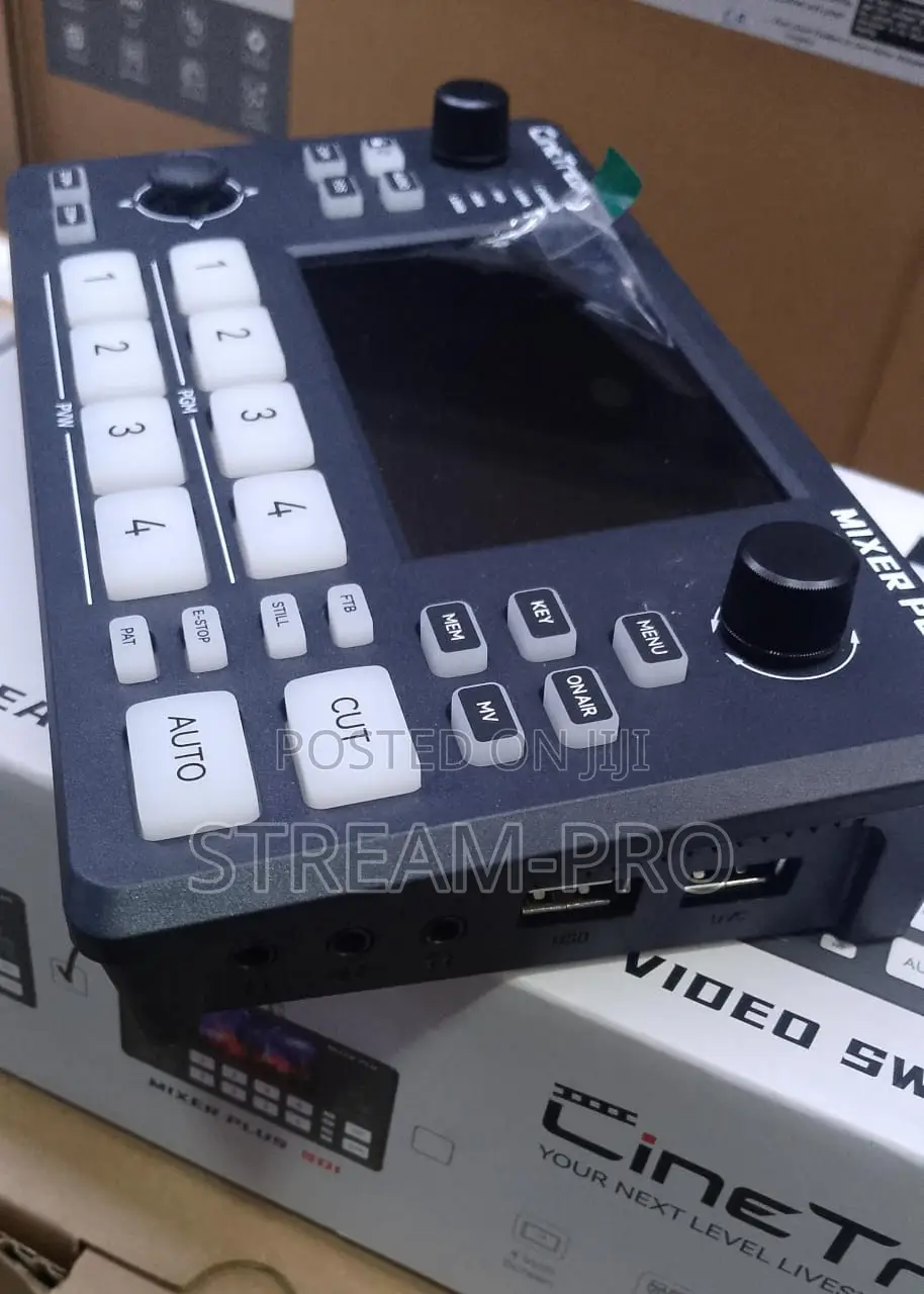 Cinetreak Mixer Plus 4-Channel Hdmi Video Switcher With 4.5"