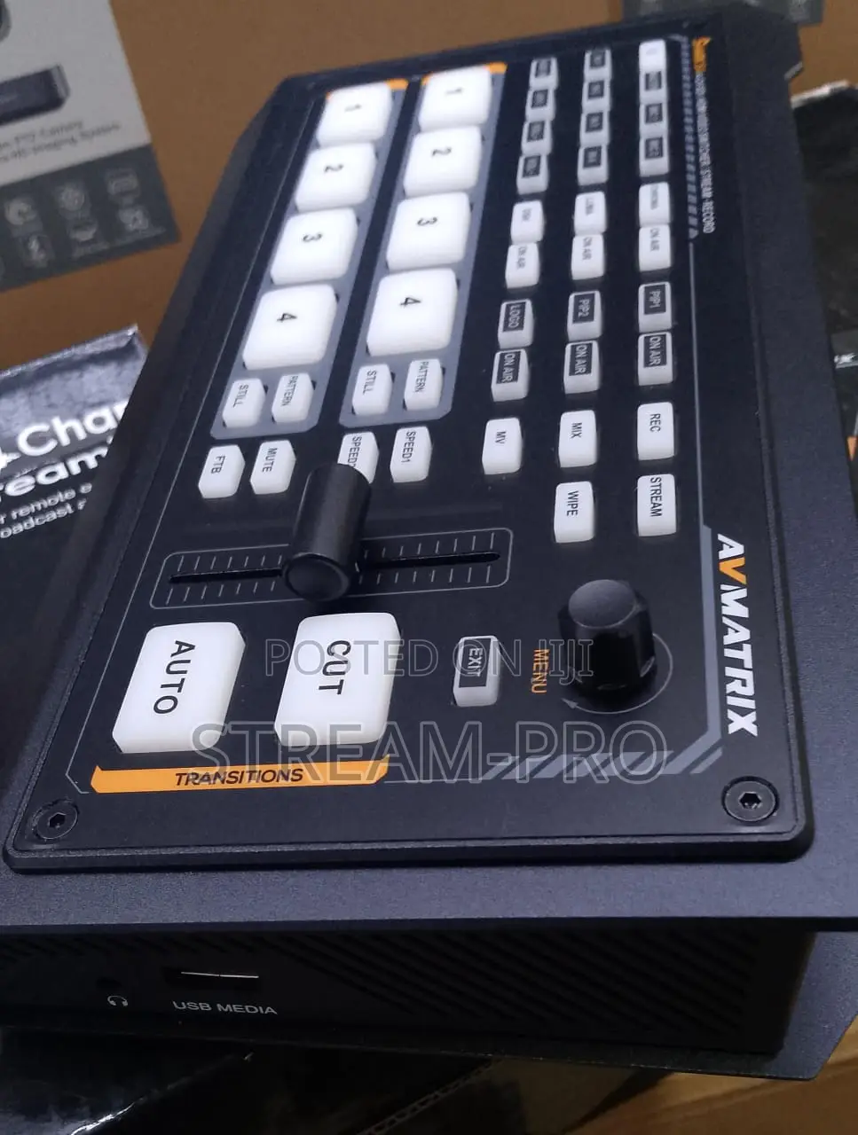 Avmatrix Shark S4 4-Channel 3g-Sdi/Hdmi Video Switcher