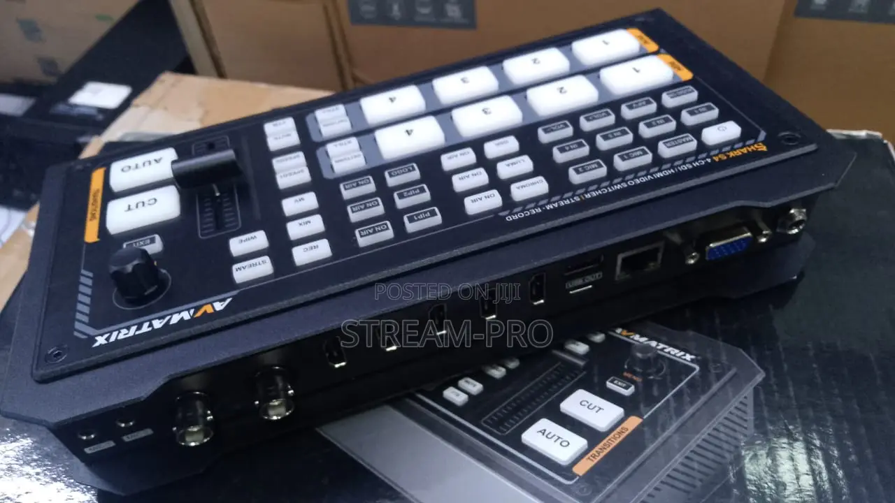 Avmatrix Shark S4 4-Channel 3g-Sdi/Hdmi Video Switcher