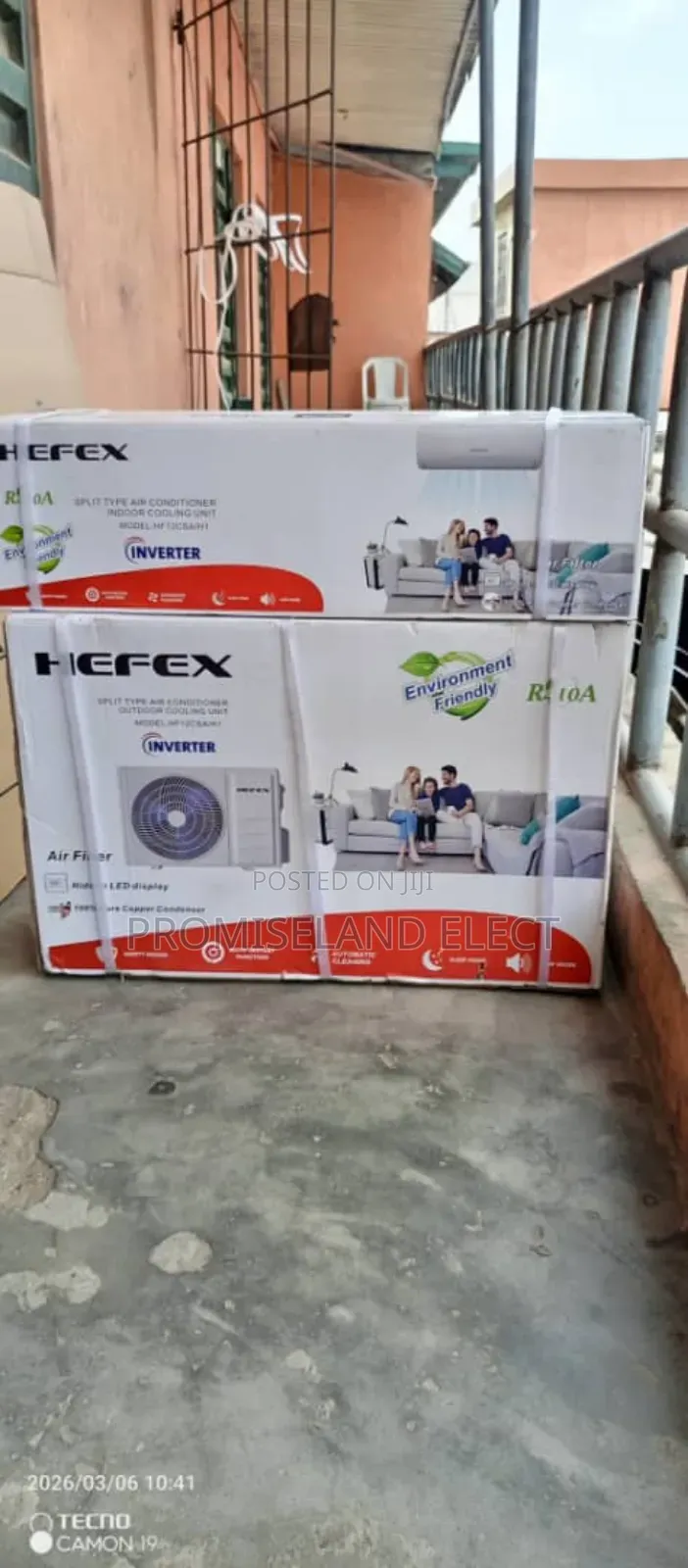 Hefex 1,5hp Inverter Split Unit Air Conditioner