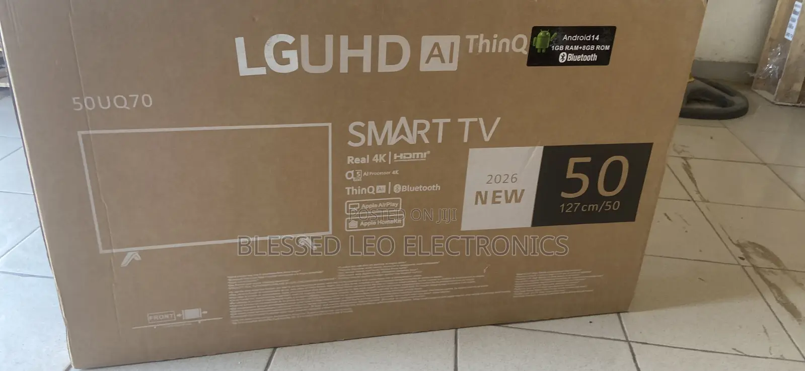 Lg 50inches Inches Smart Tv With Apple Airplay