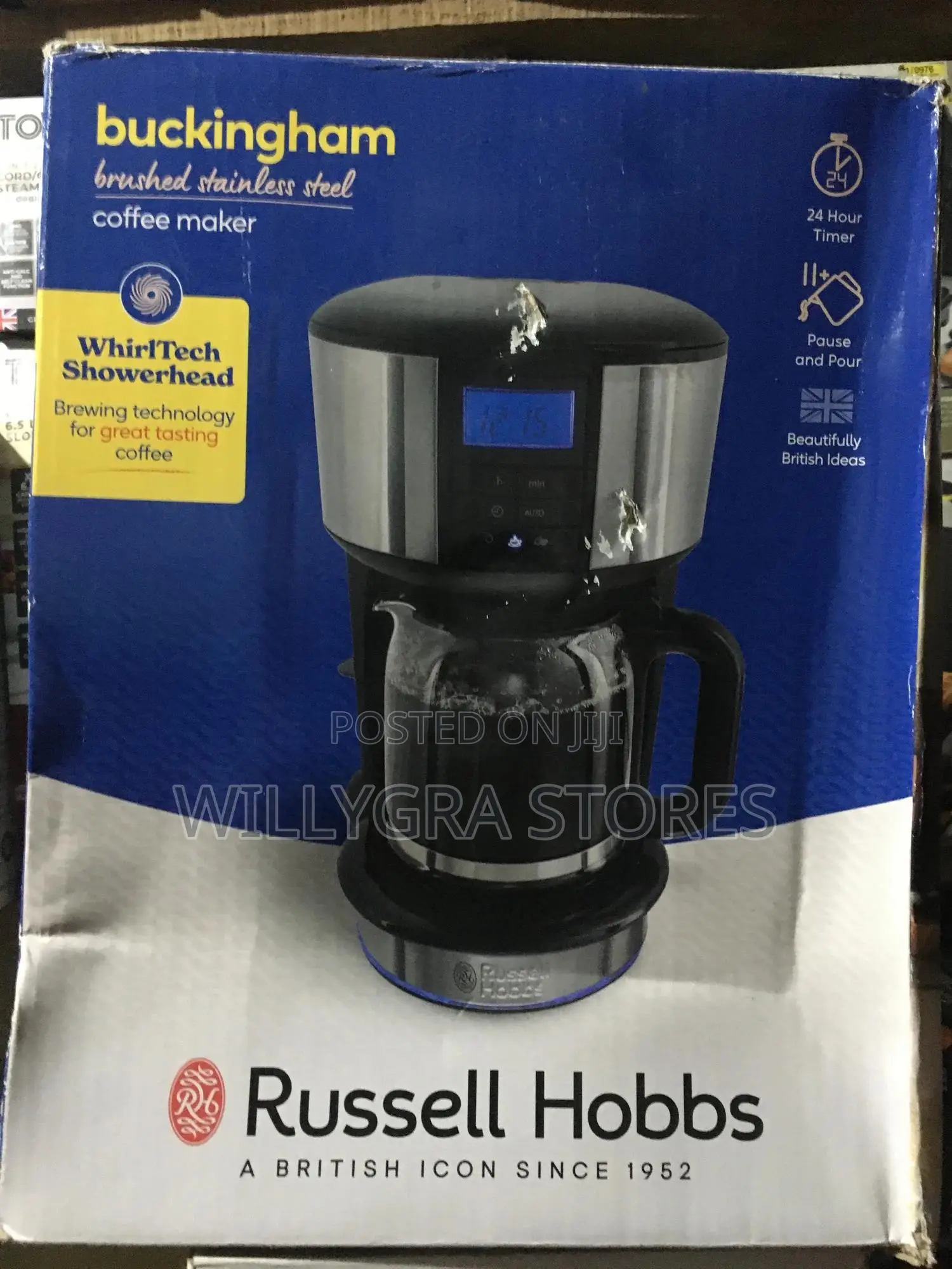 Russell Hobbs 1.25l Buckingham Filter Coffee Maker