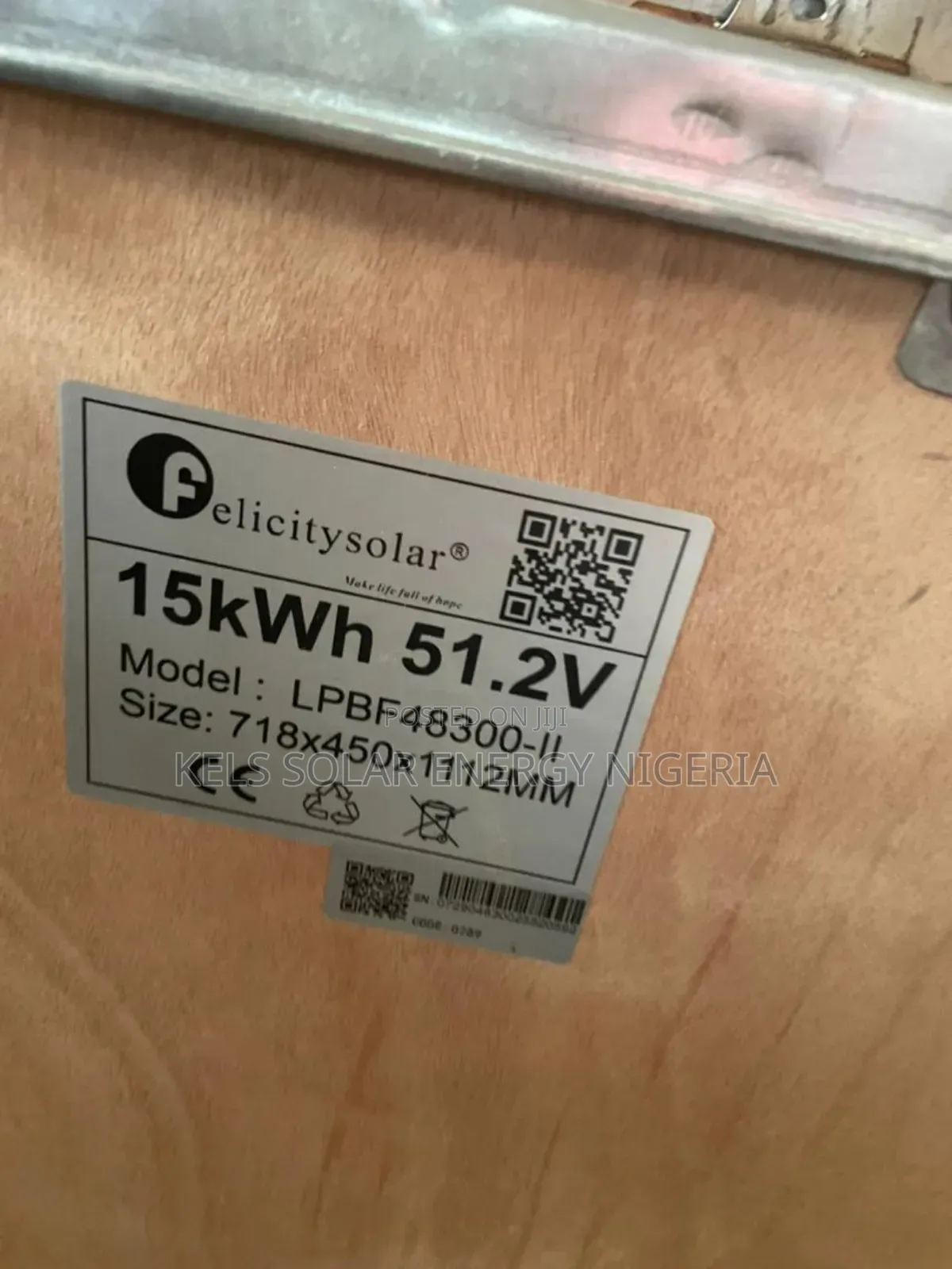 15kwh 51.2v Felicity Lithium Battery