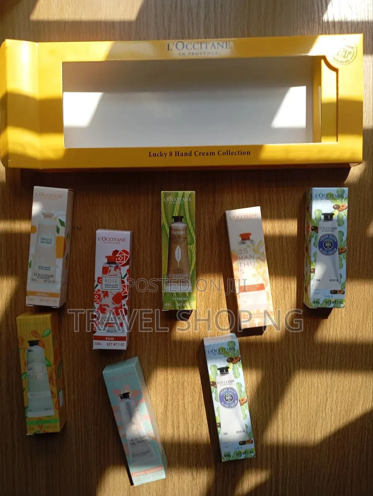 l'Occitane Hand Cream Set — 8 Travel-Size Tubes (Variety Pack)