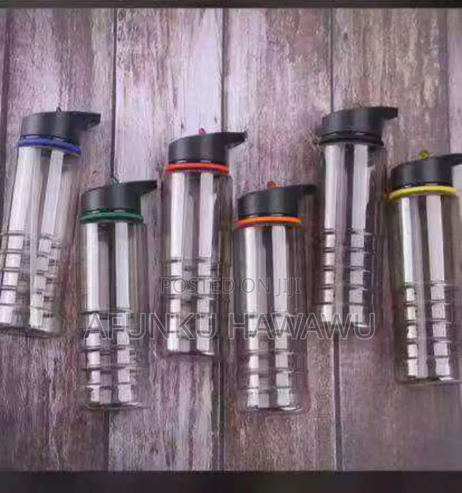 Transparent Water Bottle With Filter