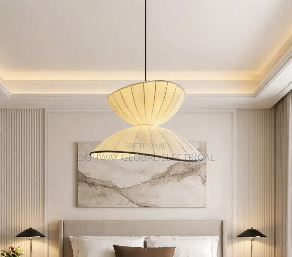 Japanese Wabi Sabi Silk Chandelier 50cm