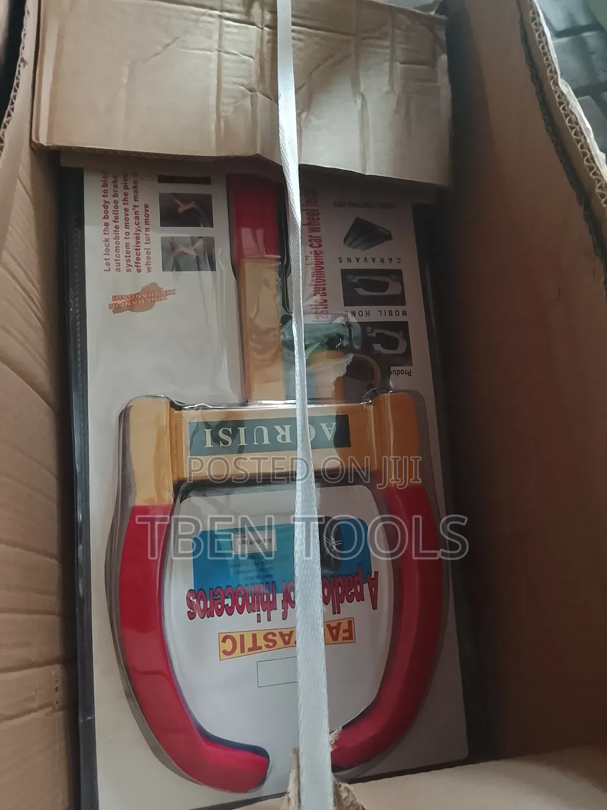 Aoruisui Manual Car Tyre Lock ,Wheel Lock