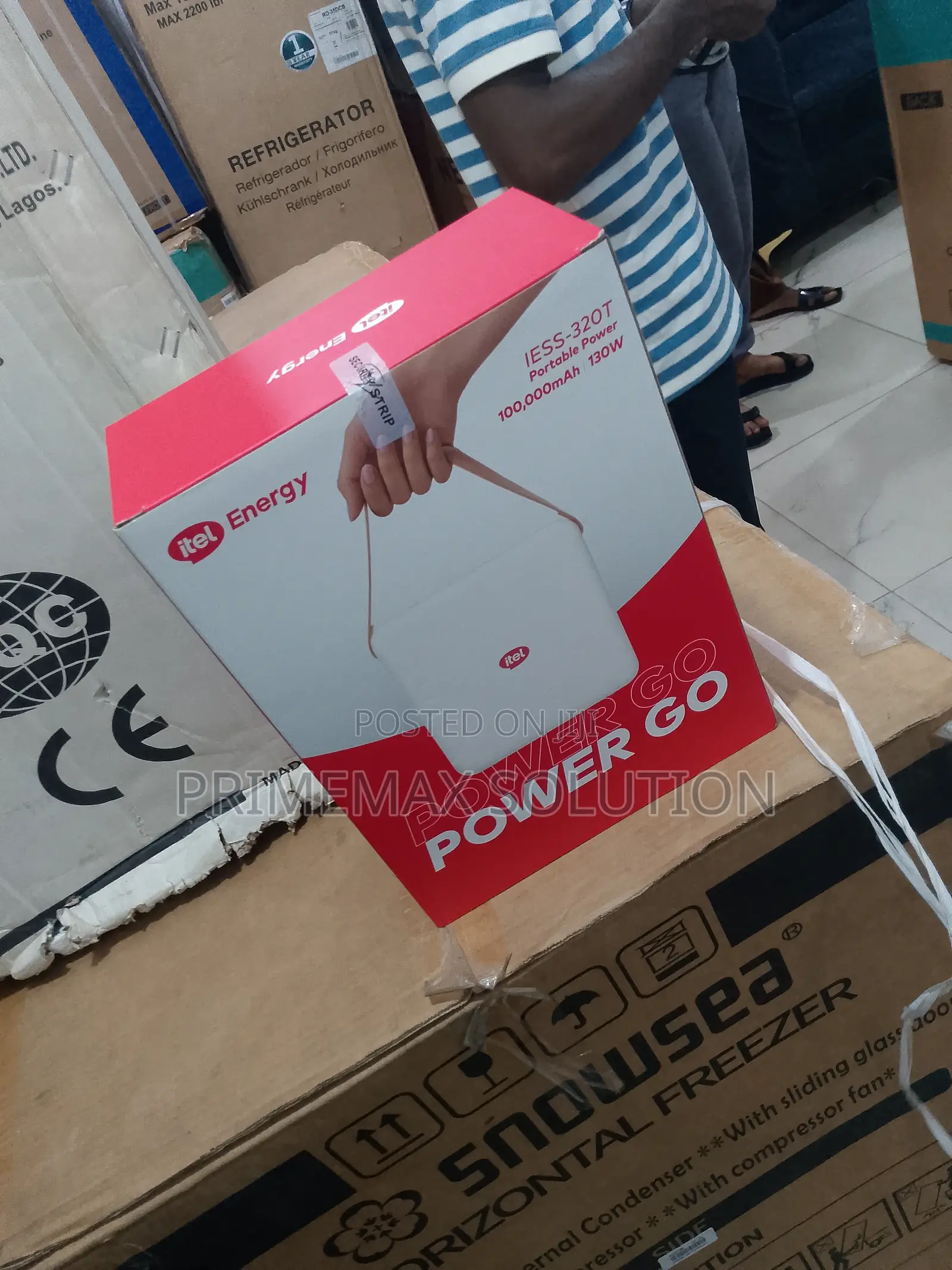 Itel Power Go: 130w Output, Zero Noise, All Power
