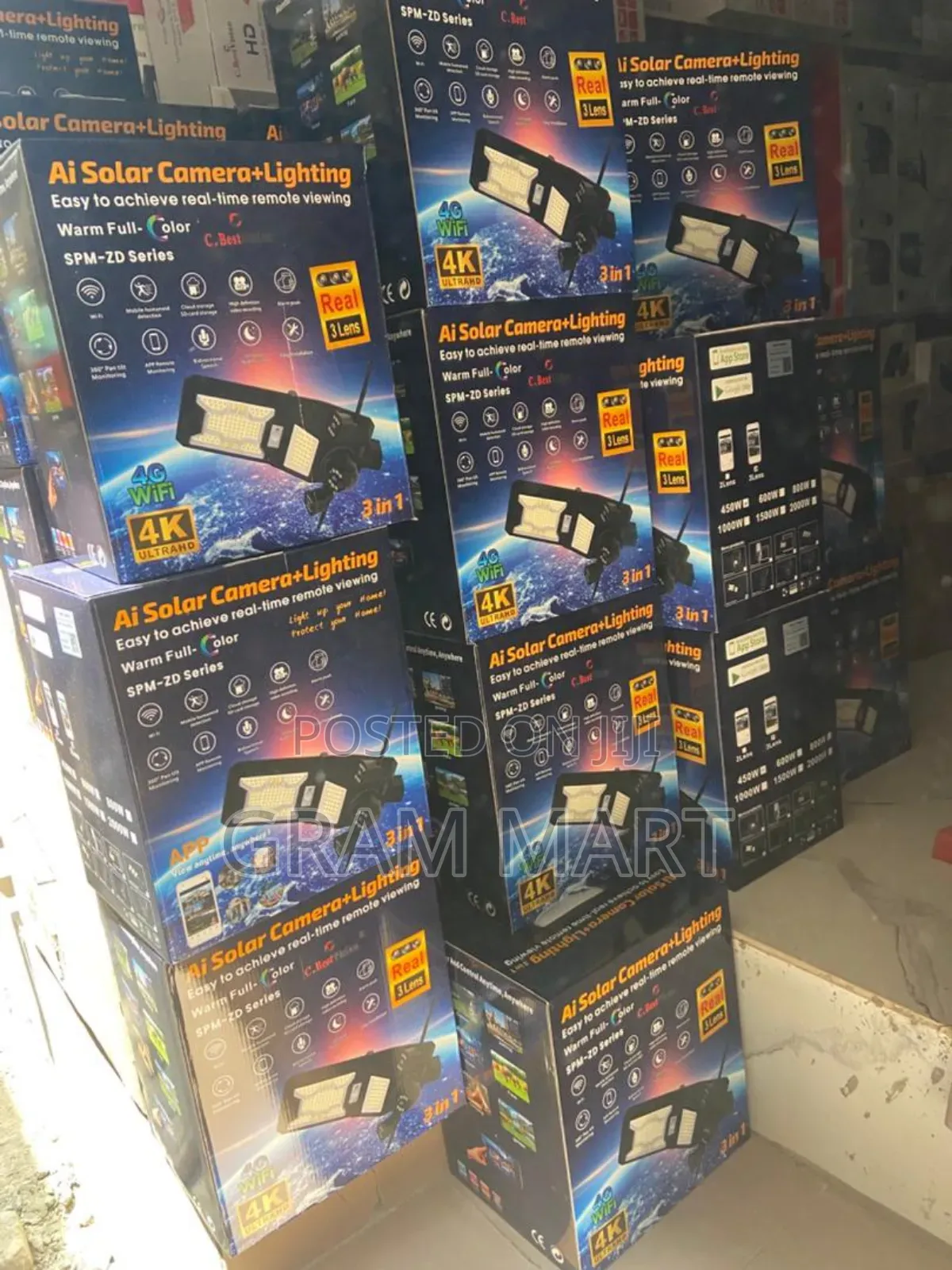 CCTV Cameras With Solar Light