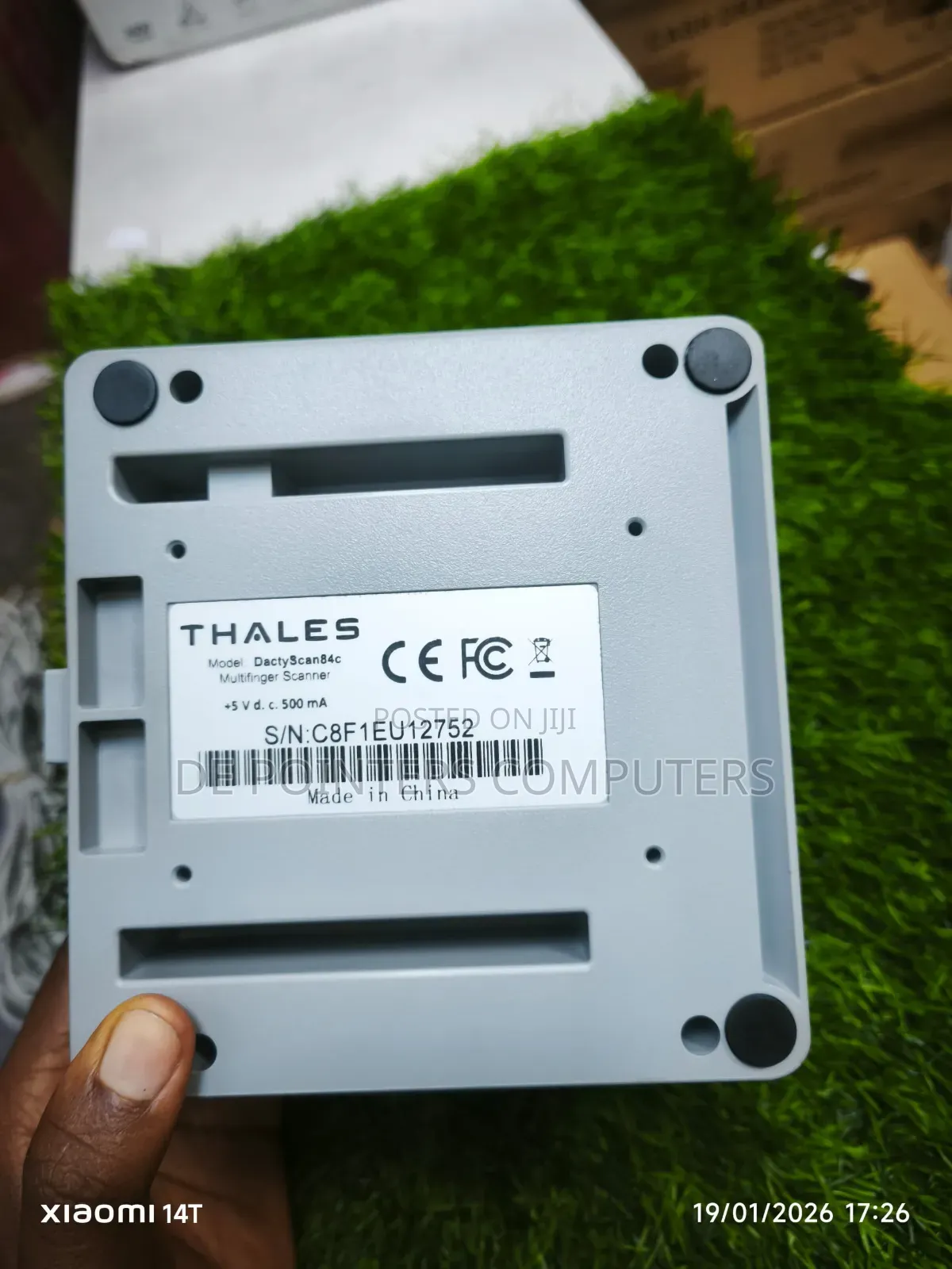 Thales Fingerprint Scanner