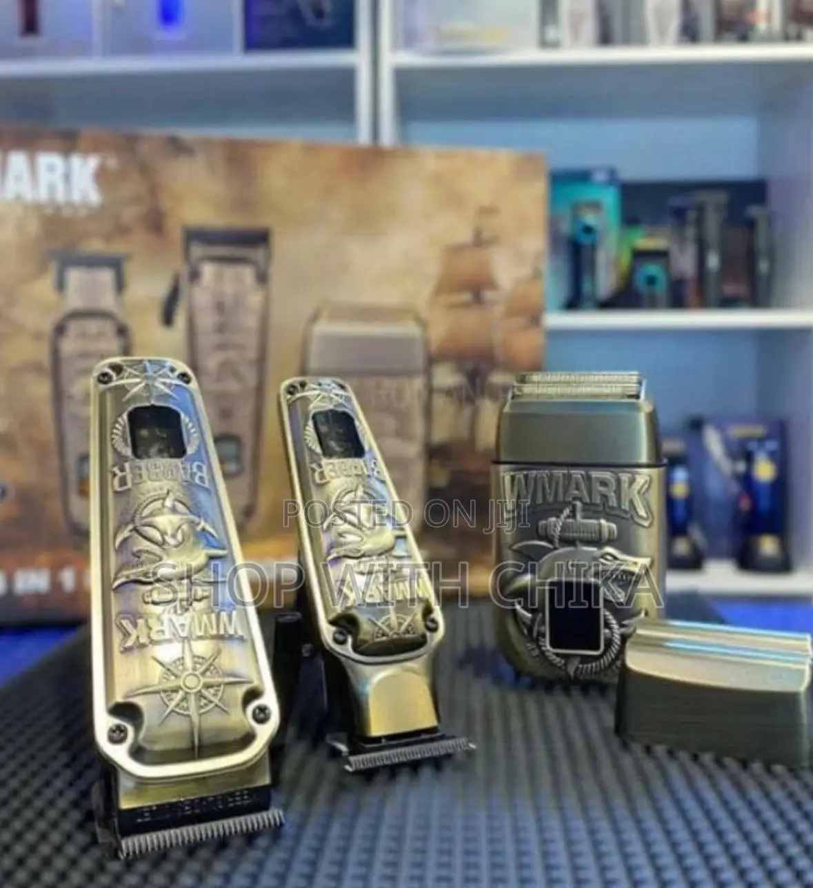 Wmark Ng- 1604 3 in 1 Barber Grooming Kit