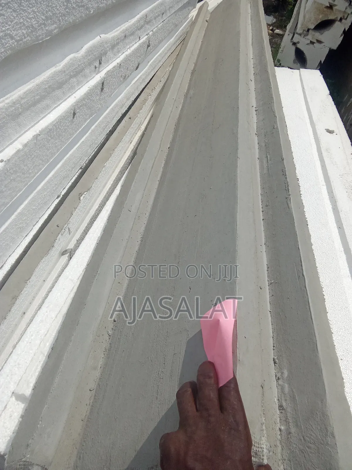 Polystyrene Window Wood 10cm 5 Cm
