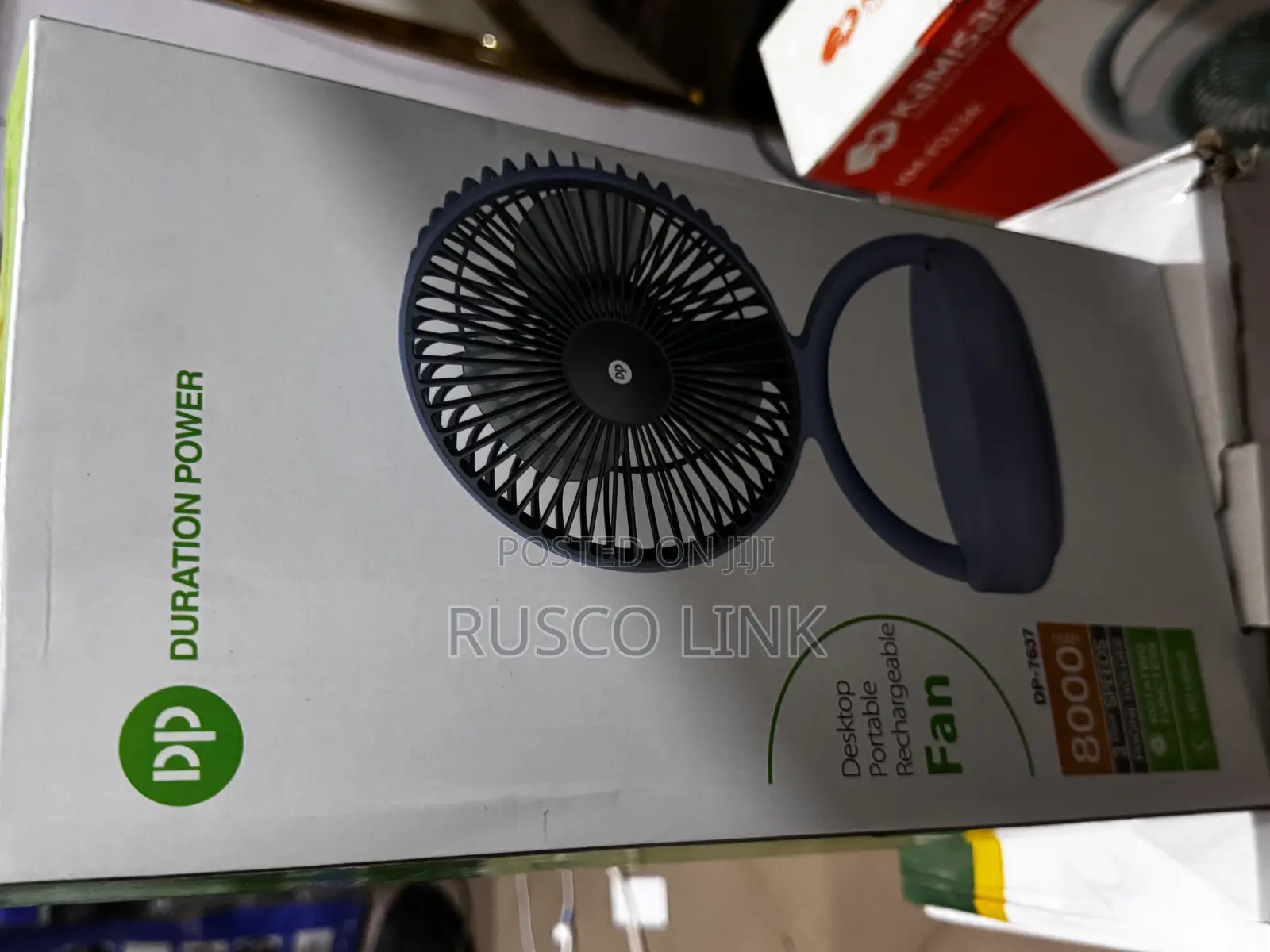 Dp-7637 Rechargeable Fan