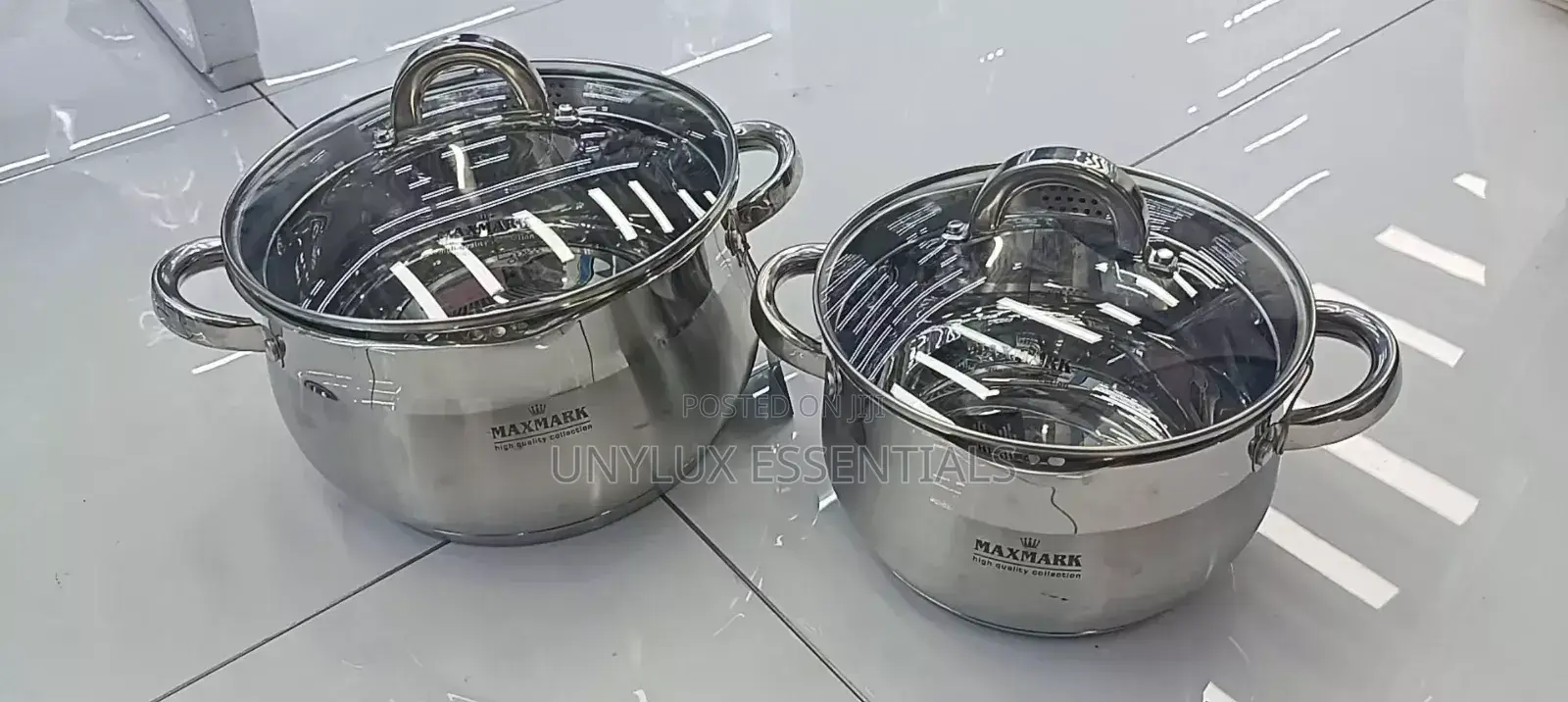 Maxmark Bell Collection Stainless Steel Cookware Set