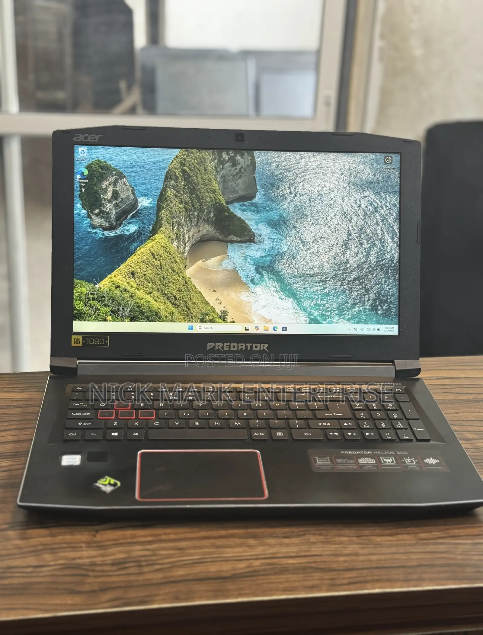 Laptop Acer Predator Helios 300 16GB Intel Core i7 SSD 512GB