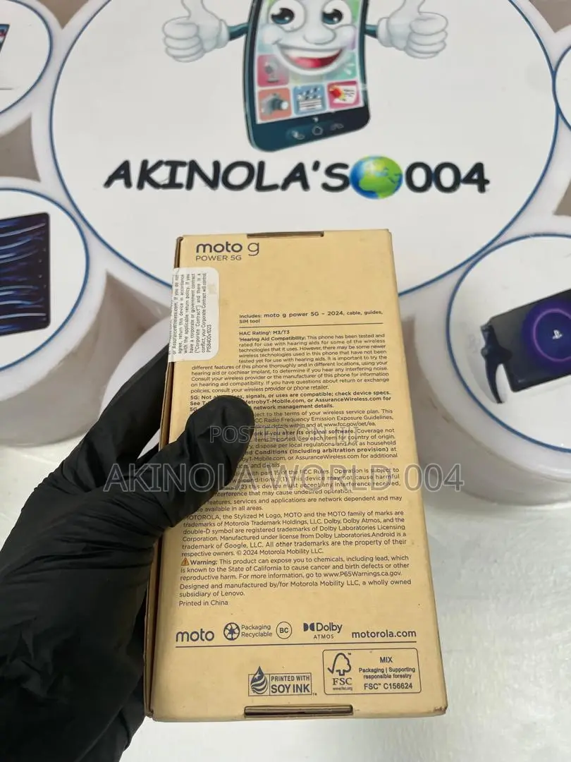 New Motorola Moto G 5G 128 GB Blue