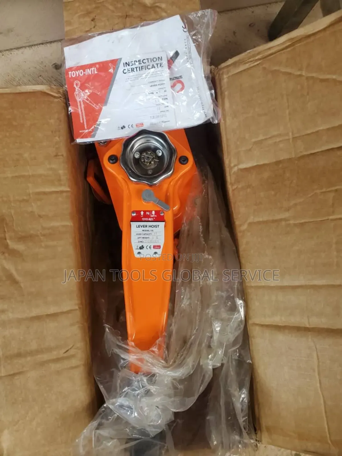 Toyo Come Along Chain Block (3ton By 3meter)